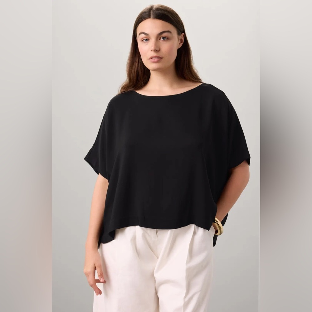 Natori Elegant Black Women's Blouse